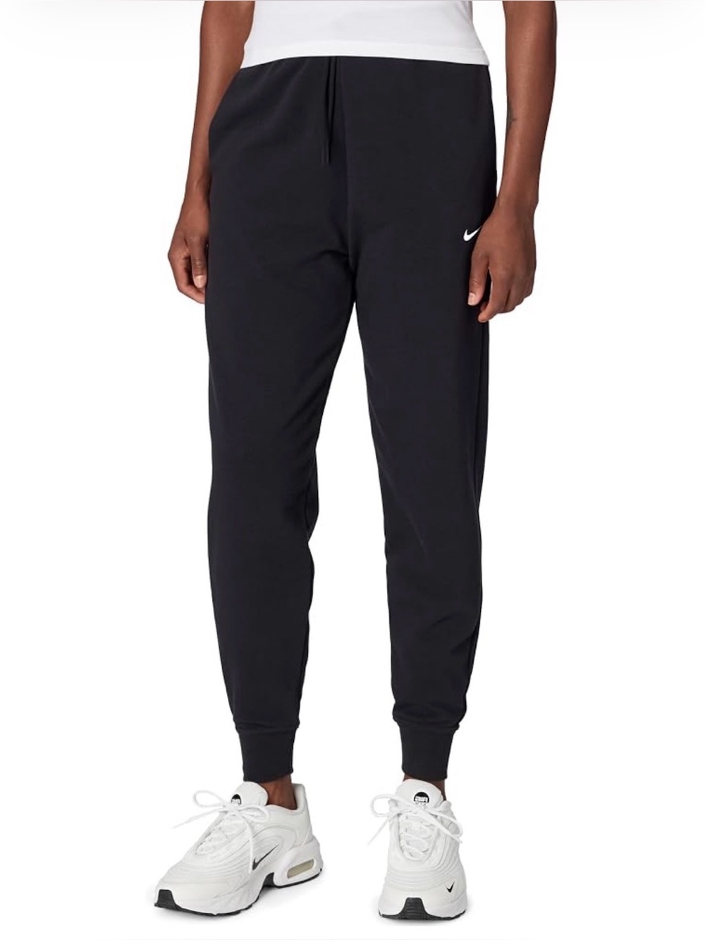 NWT Nike One Women's Dri-FIT High-Waisted 7/8 French Terry Joggers